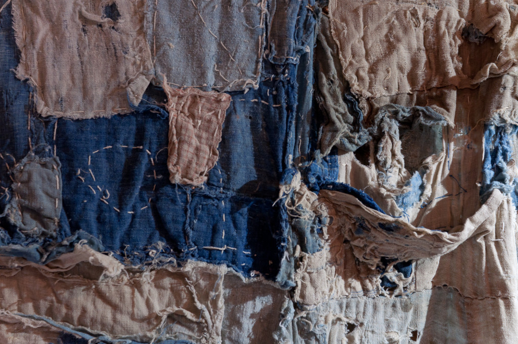 Bind | Fold Japanese Textile Tour 2015 - Boro stitching detail